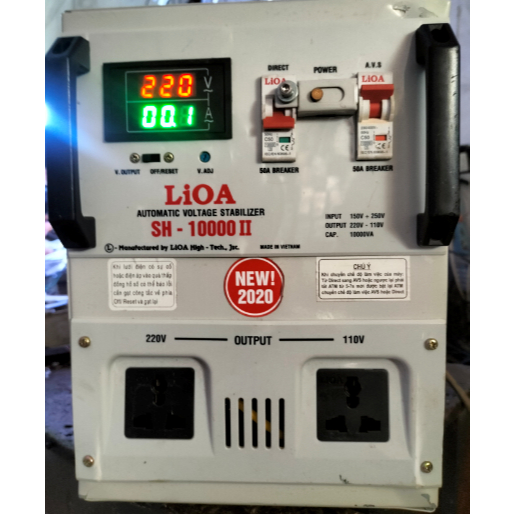 ổn áp lioa sh10000va. dri10000va chính hãng dây đồng 100%