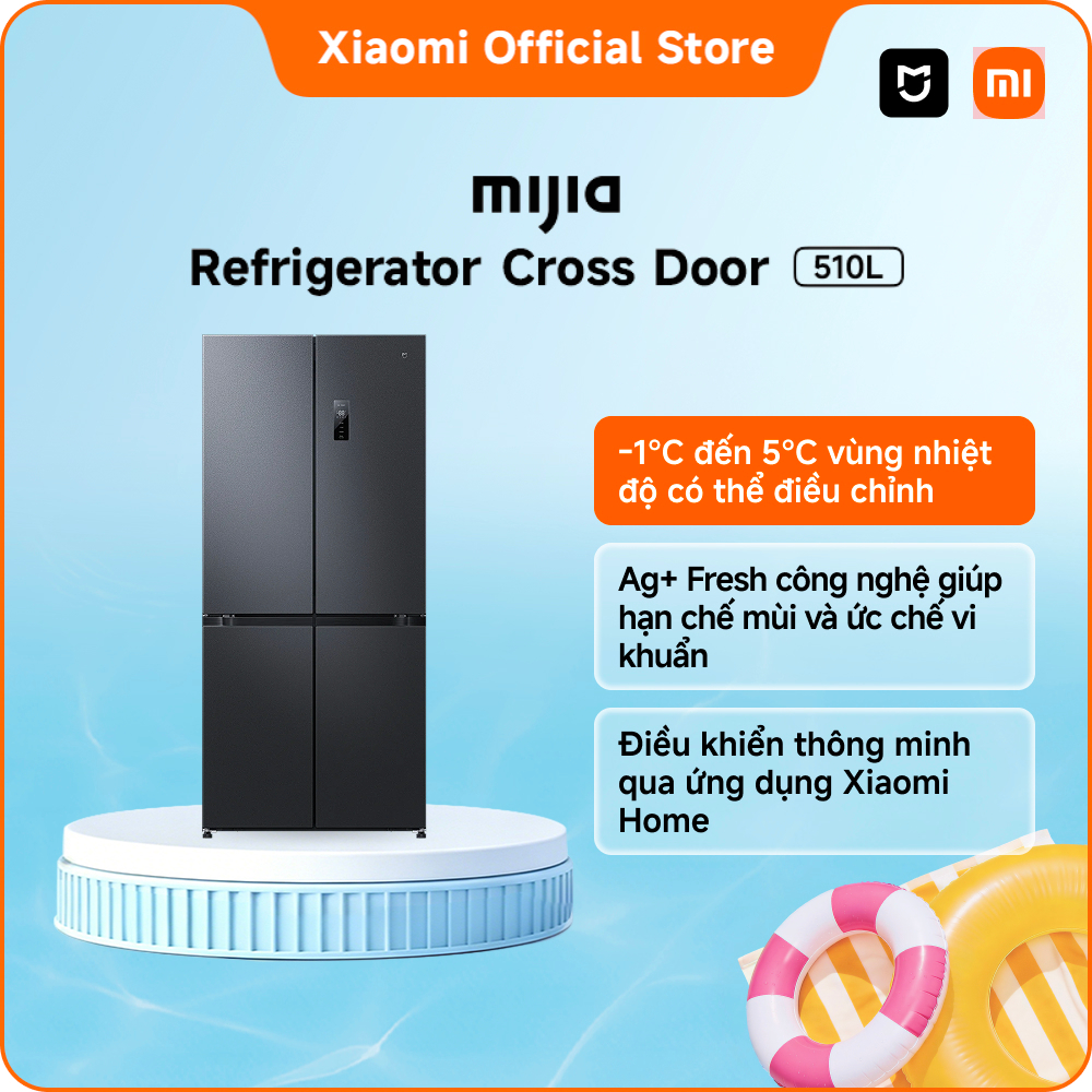 [New] hàng có sẵn ngay bây giờ Tủ lạnh Xiaomi Mijia 510L | Bảo hành 2 năm｜-1°C đến 5°C* vùng nhiệt độ có thể điều chỉnh | BigBuy360 - bigbuy360.vn