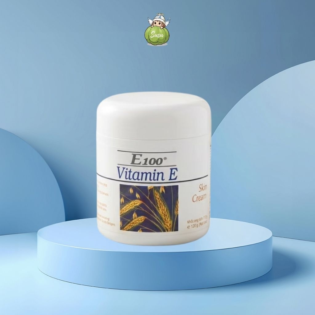 Kem Dưỡng Thể Bông Lúa E100 Với Vitamin E Giúp Cấp Ẩm Chuyên Sâu& Chăm Sóc Da Mềm Mịn