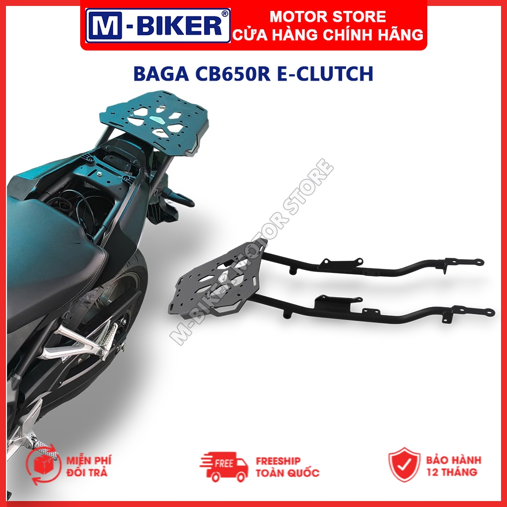 Baga CB650R Eclutch, Baga sau CB650R, Cảng sau gắn thùng cho CB650R Eclutch | M-Biker