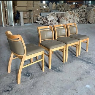 Ghế Ashley (ghế ăn sala); ghế gỗ cao su bọc simili