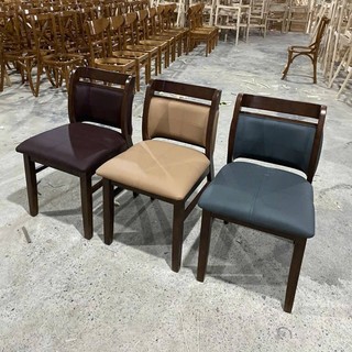 Ghế Ashley (ghế ăn sala); ghế gỗ cao su bọc simili