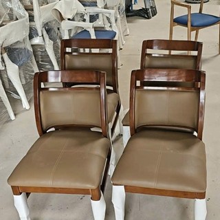Ghế Ashley (ghế ăn sala); ghế gỗ cao su bọc simili