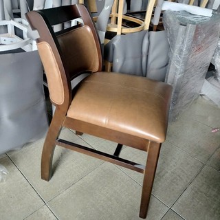Ghế Ashley (ghế ăn sala); ghế gỗ cao su bọc simili