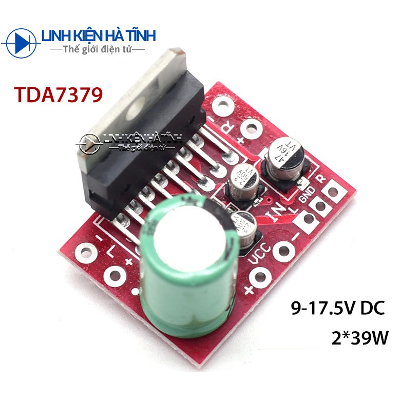 Mạch Khuếch Đại TDA7379 CD7379 Công Suất 2.0 Kênh Kép 2 * 39W Bộ Khuếch Đại Âm Thanh  DC12V