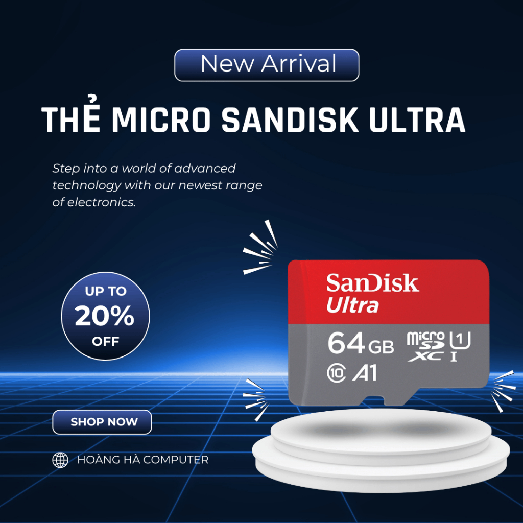 Thẻ Nhớ SanDisk MicroSDHC Ultra 128GB