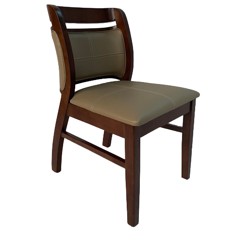 Ghế Ashley (ghế ăn sala); ghế gỗ cao su bọc simili