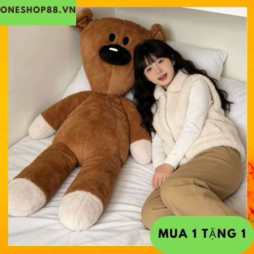 Siêu To Gấu Bông Teddy Mr Bean, Thú Nhồi Bông Gấu Mr Bean Siêu Dễ Thương, Quà Tặng Cao Cấp Cho Bé