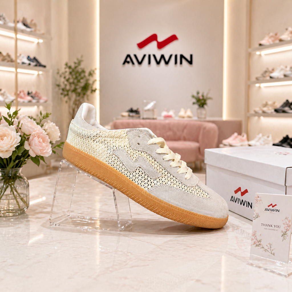 [ QUÀ TẶNG AVIWIN GỬI KÈM LÀ 1 HỘP BẢO VỆ ] [AVIS02] Giày thể thao cổ thấp dệt Aviwin Avis02 lưới th