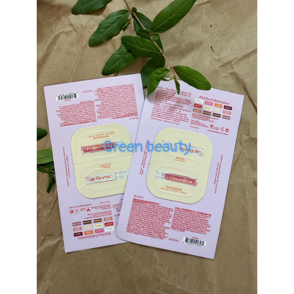 [TOWER28] Son bóng dưỡng môi Tower 28 ShineOn Lip Jelly Non-Sticky Gloss mini