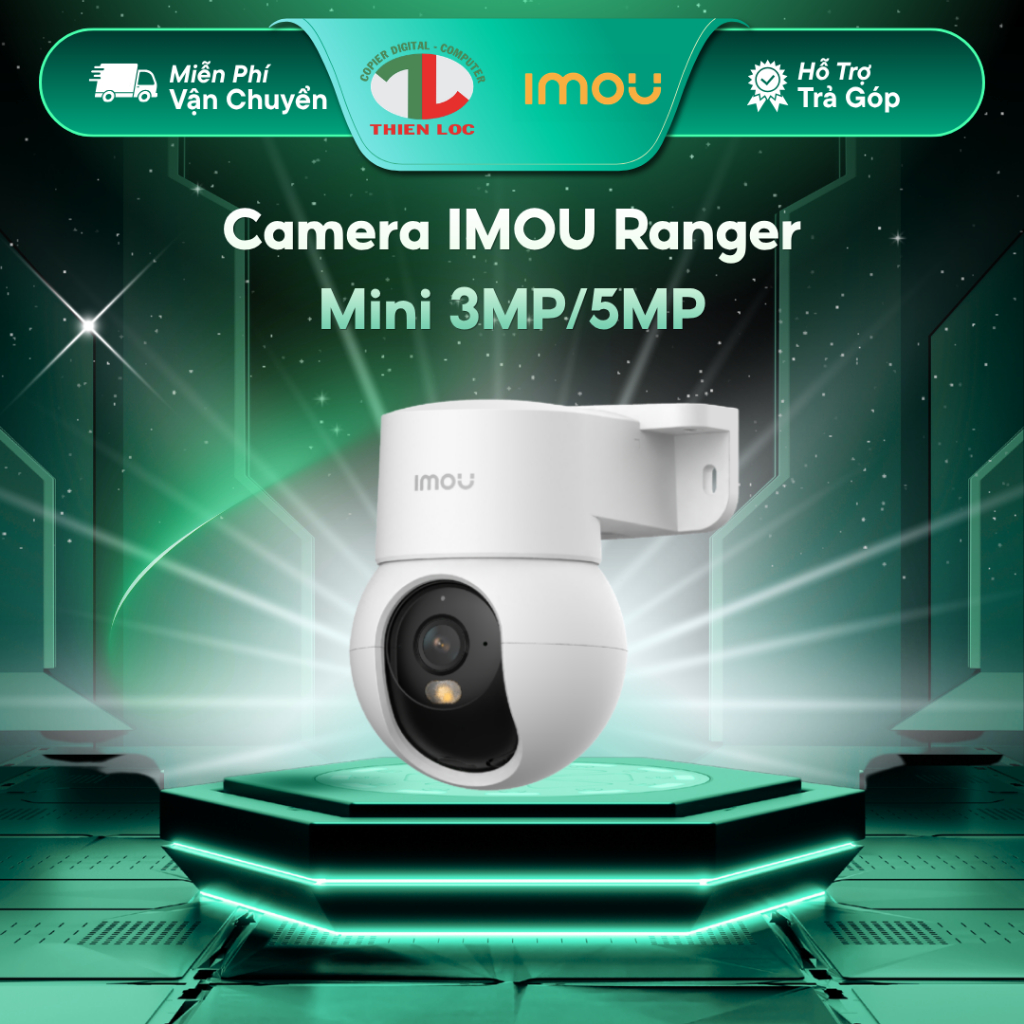 [ Full VAT ]Camera Xoay Trong Nhà IMOU Ranger Mini 3MP/5MP 2K 3K K2MP-3H1WE | K2MP-5H1WE