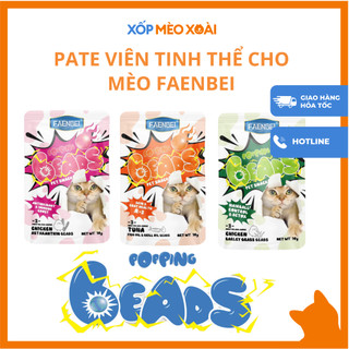 Pate Viên Tinh Thể Faenbei Chức Năng Cho Mèo 70g - Pate Cho Mèo Có Viên Tinh Thể Chức Năng Faenbei