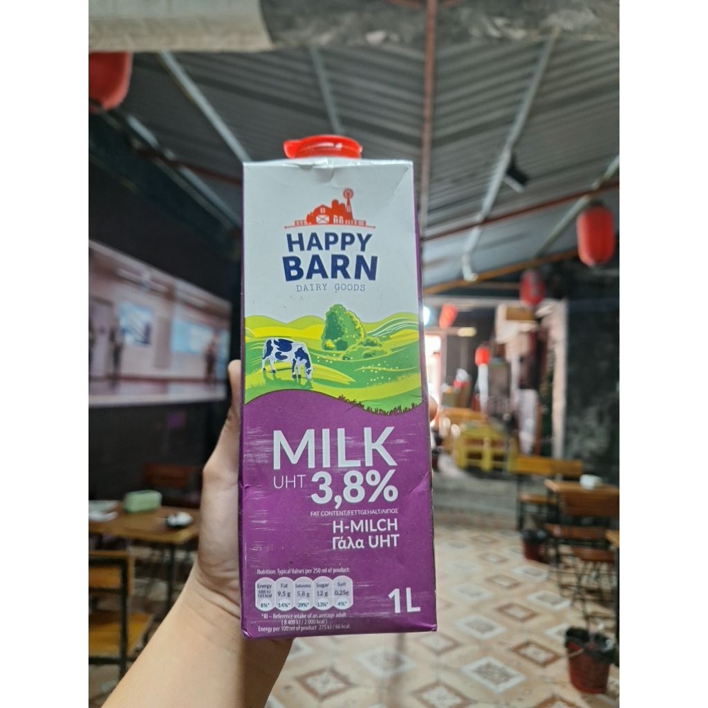 Sữa tươi HAPPY BARN 1 LÍT