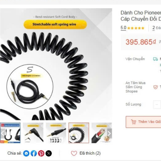 Cáp Âm Thanh Tai Nghe Cáp Chuyển Đổi Dây Cáp Dành Cho Pioneer HDJ CUE1 X7 CX S7 X5 BT 100% đồng vàng