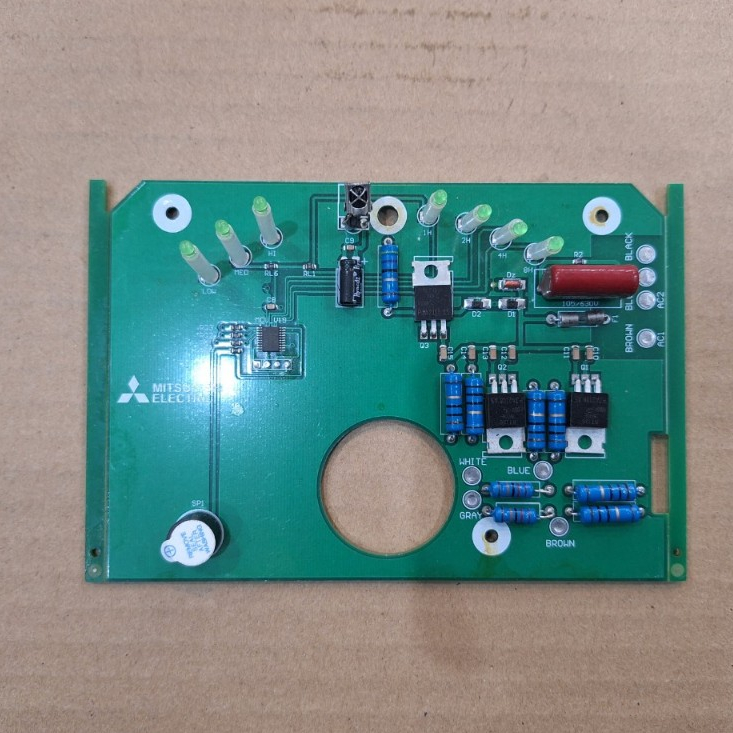 Mạch quạt trần Mitsubishi - điện 220v - nhận khiển  zin hãng