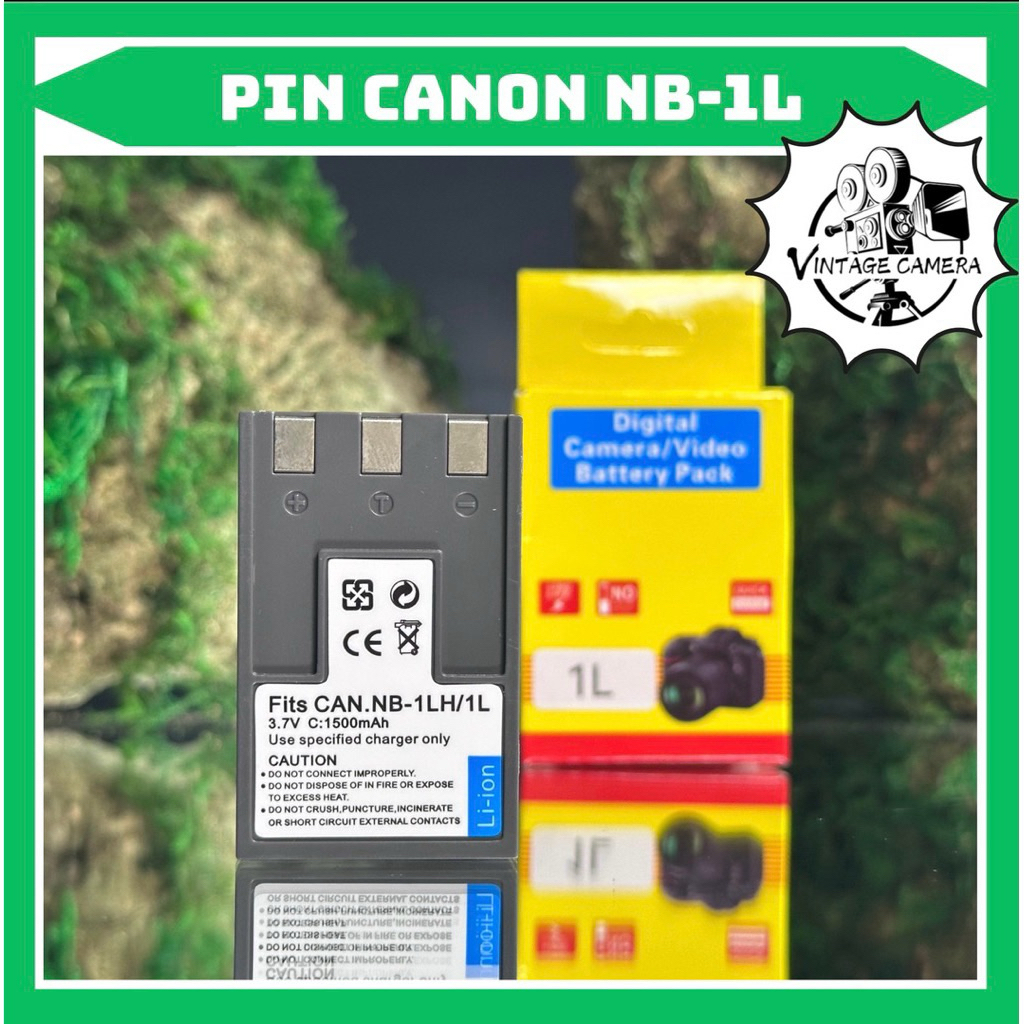 Pin thay thế Canon NB-1L/ NB-2L/ NB-3L/ NB-4L/ NB-5L/ NB-6L/ NB-7L/ NB-8L/ NB-10L/ NB-11L [Pin dung 