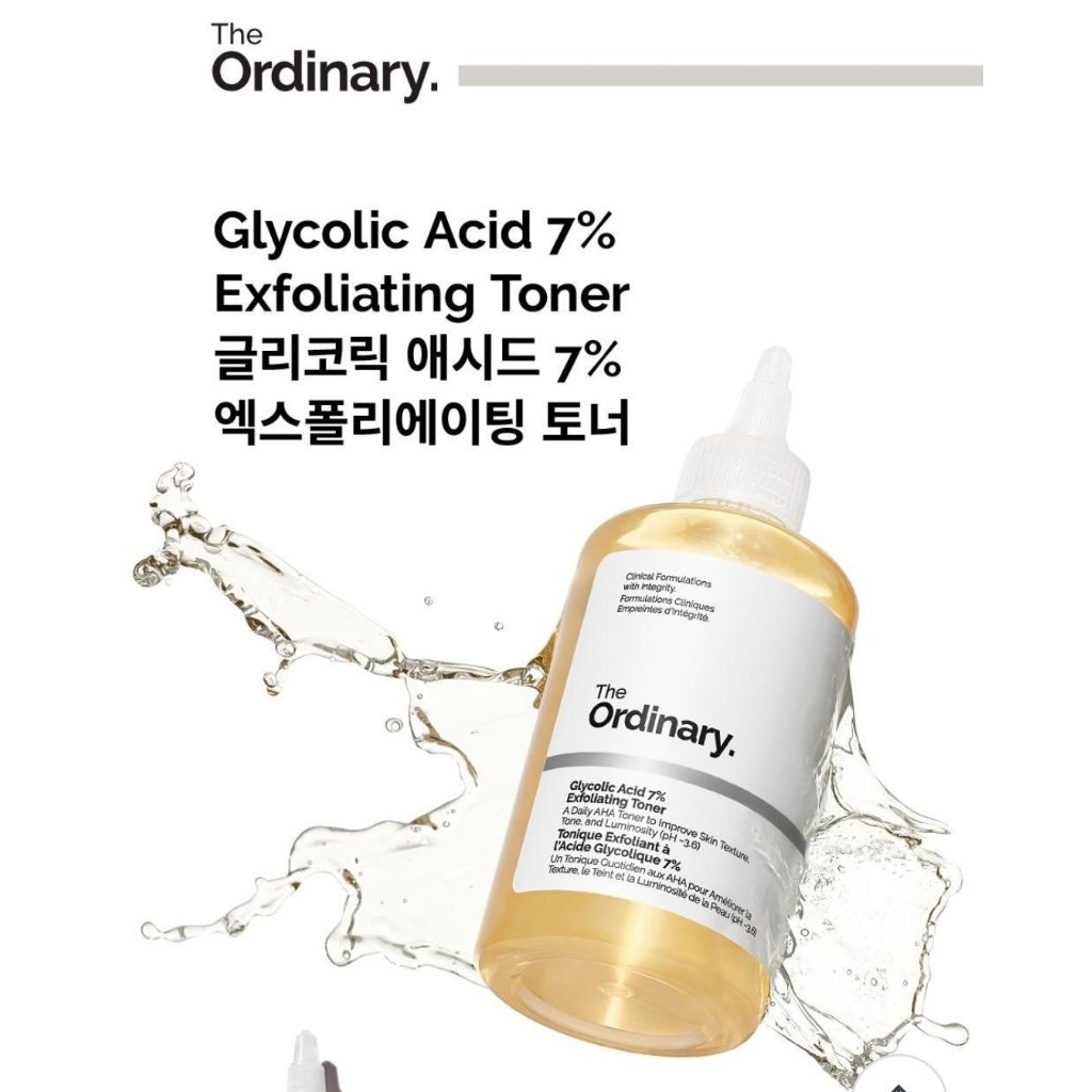 The Ordinary Glycolic Acid 7% Exfoliating Toner