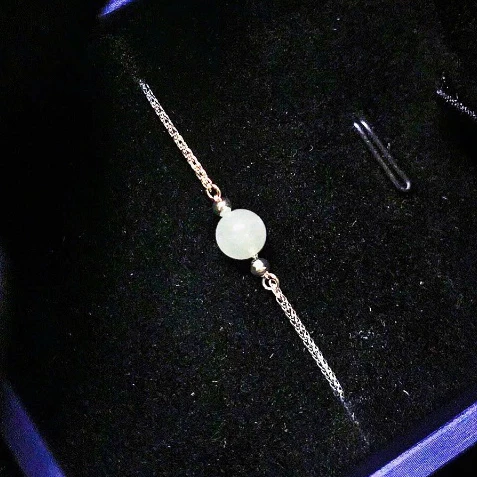Lắc tay bạc Ý Đá Năng Lượng Liu Gemstone LT54 6