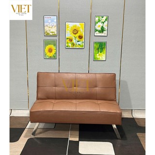 Ghế sofa giường Mini dài 1,2m - 3 chức năng và chân inox