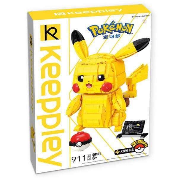 [Chính hãng]  Đồ Chơi Lắp Ráp Mô Hình Pokemon - Keepplay S0101 (911 Mảnh Ghép) - NGUYÊN SEAL  98 %