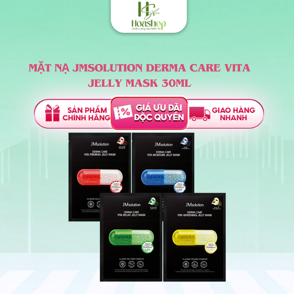 Mặt nạ JM Solution Dưỡng Trắng Căng Bóng Da 1Miếng