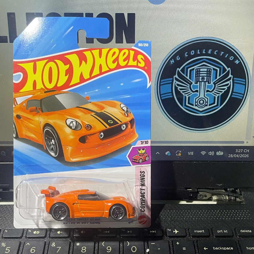 xe đồ chơi mô hình hotwheels basic 2026 case H+J: Lotus Sport Elise