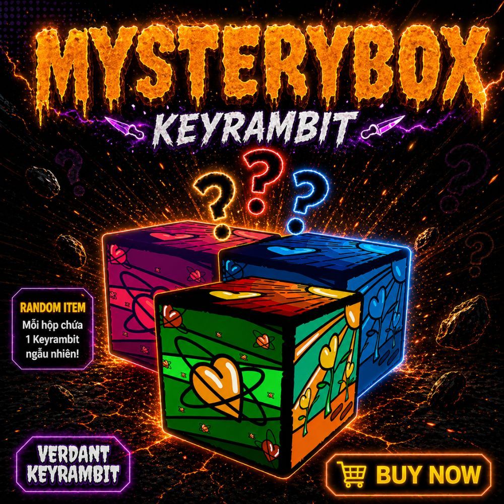 [MYSTERYBOX] Hộp mù Keyrambit giá rẻ 100% ra keyrambit - Đọc kỹ tỷ lệ