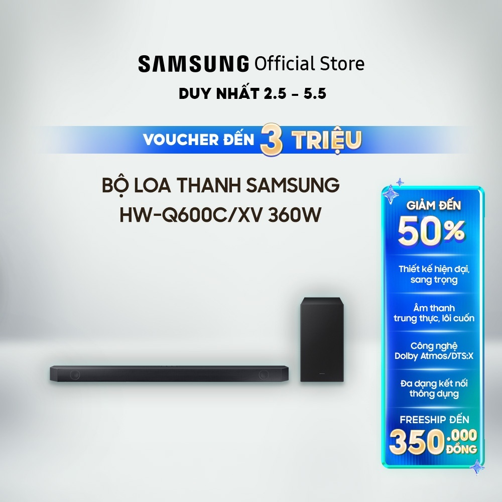 Bộ loa thanh Samsung HW-Q600C/XV 360W