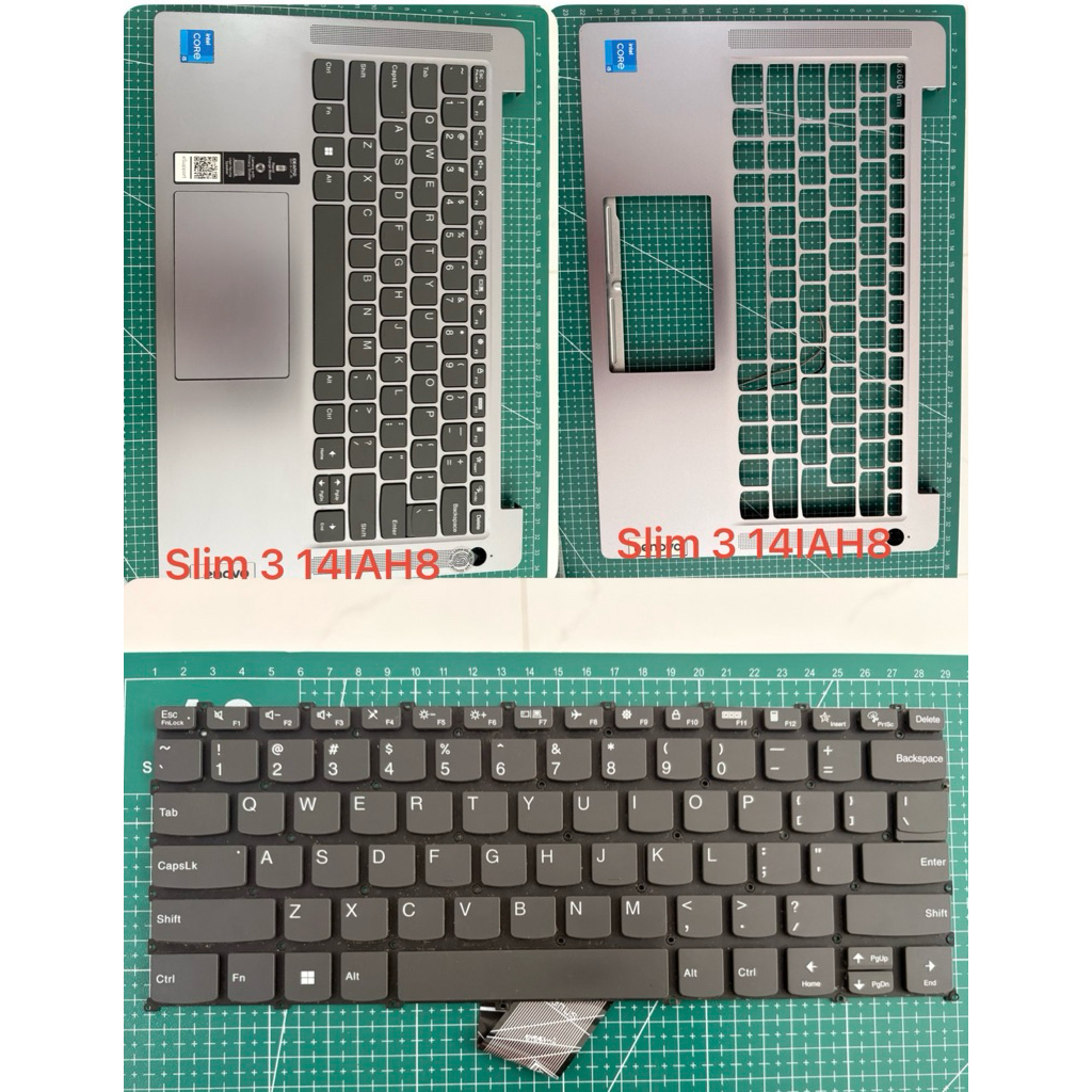 Vỏ và bàn phím laptop Ideapad slim 3 14IAH8