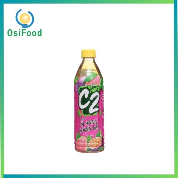 Trà C2 chanh tuyết ổi hồng chanh dây 455ml