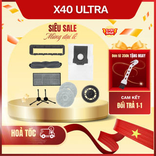 Phụ kiện Robot tương thích cho dreame X40 Ultra - phụ kiện robot hút bụi X40 Ultra
