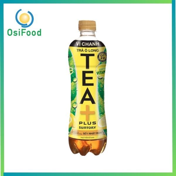 Trà Olong chanh Tea ít đường pet 450ml