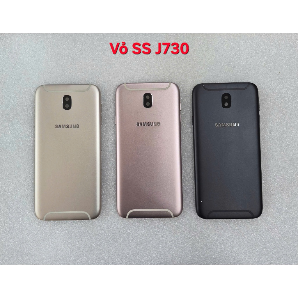 Vỏ Samsung J730 (kèm kính cam, nút bấm) giảm giá