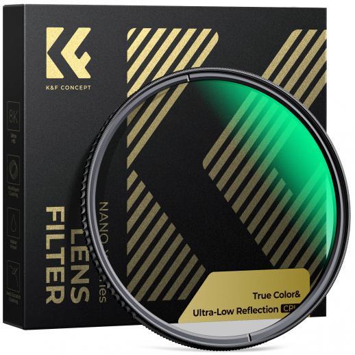 Filter K&F Concept Nano-X Ultra-Low Reflection True Color CPL 67mm - KF01.2893