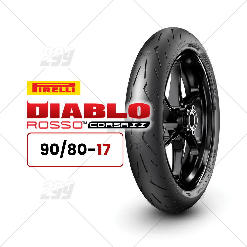 Vỏ xe Pirelli Diablo Rosso Corsa II (Corsa 2) 90/80-17