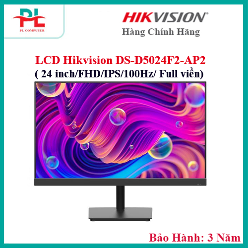 Màn hình Hikvision DS-D5024F2-AP2 24 inch FHD/IPS/100Hz - Bảo hành 3 Năm
