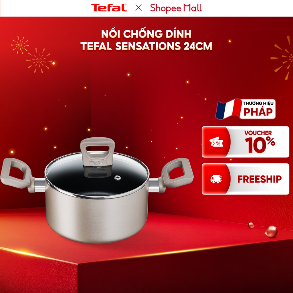Nồi chống dính Tefal Sensations 24cm