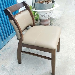 Ghế Ashley (ghế ăn sala); ghế gỗ cao su bọc simili