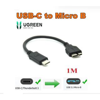 Cáp usb c to usb 3.0 micro b ugreen 20103 90996 us312,tốc độ truyền dử liệu 5gbps