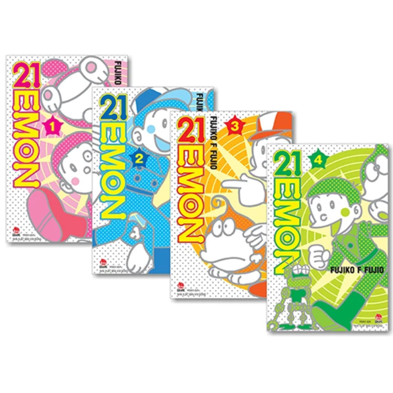 Truyện tranh - 21EMON - Trọn bộ 4 tập