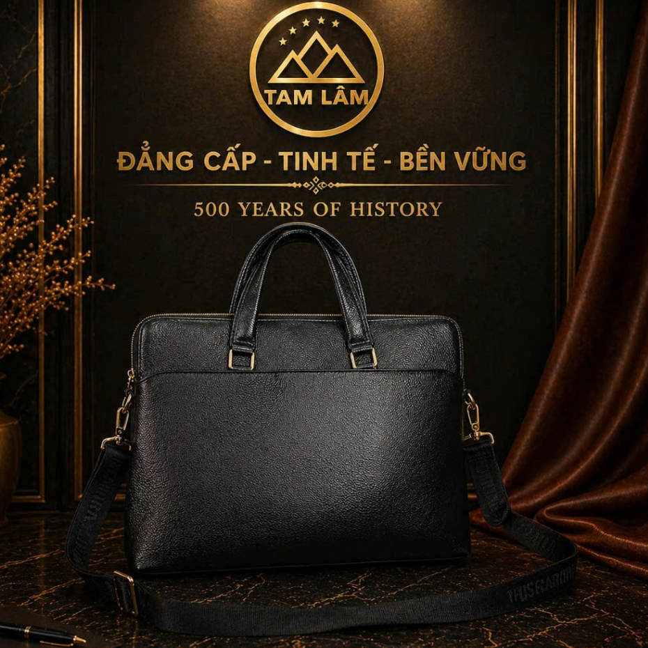 Vietnamese Export Leather Bag- 500 years of History