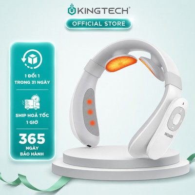 Máy Massage Cổ Vai Gáy Chuyên Sâu KINGTECH ST-304 - Giảm Đau Mỏi Hiệu Quả Bằng Xung Điện Kết Hợp Nhiệt Trị Liệu
