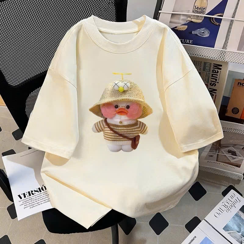 Áo thun phông nữ nam KONOVA chất liệu cotton in XX