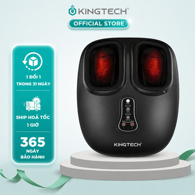 Máy Massage Chân KINGTECH G8 - Chức Năng Nhiệt, Rung, Day Ấn – Giảm Đau Gót Chân, Gan Bàn Chân - Quà Tặng Cao Cấp