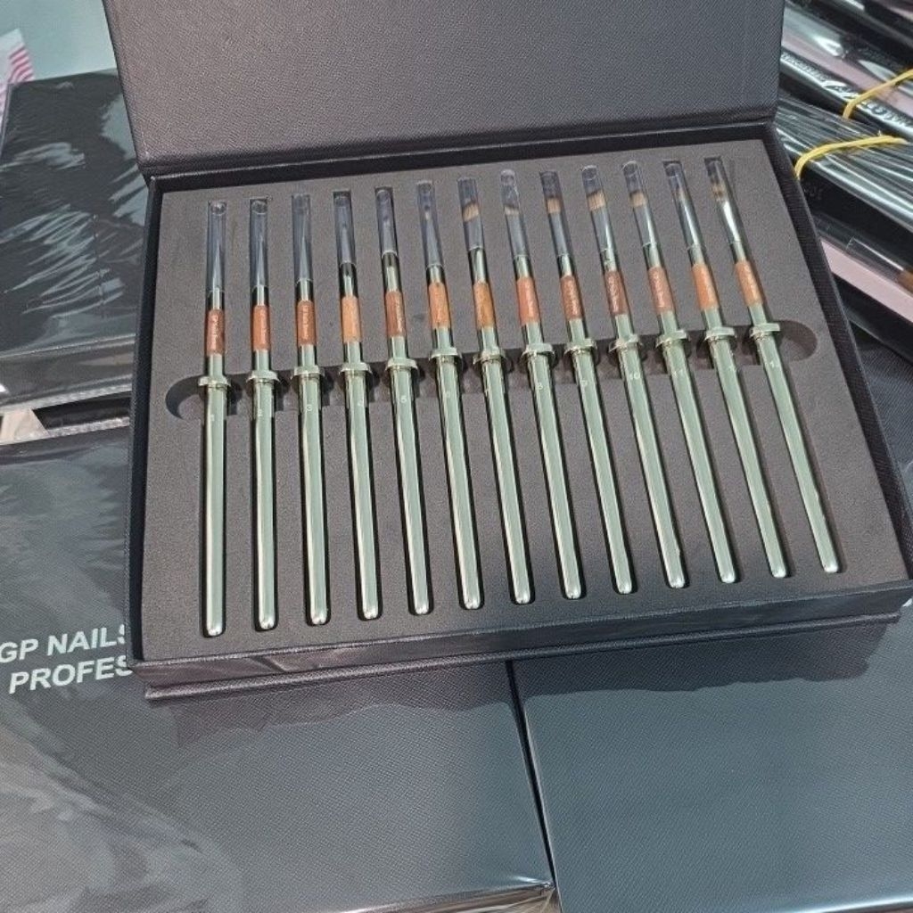 Set cọ cao cấp GP lông cọ siêu mướt chuyên dụng cho Nail