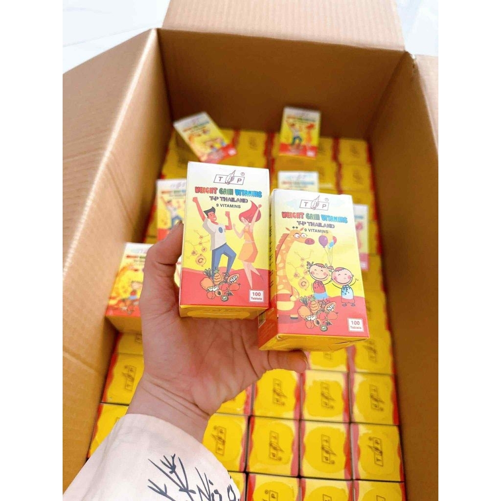 Combo 2 hộp 9 vitamin TP kẹo trái cây 🍬🍭🍬Thái Lan 🇹🇭