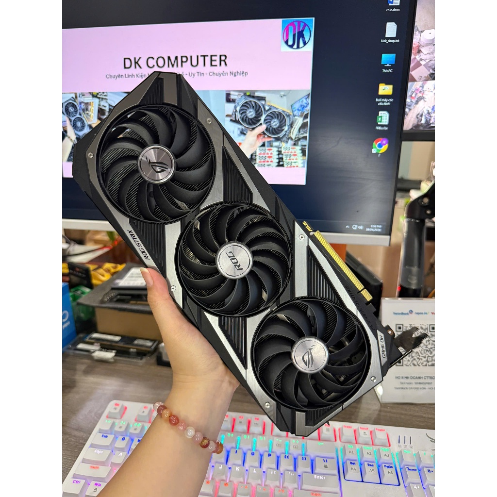 VGA ASUS ROG Strix RTX 3080 O10G Gaming