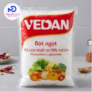 Bột Ngọt Vedan Chính Hãng 1kg/2kg – Mì Chính Tinh Khiết, An Toàn, Đậm Vị Chuẩn Nhà Hàng
