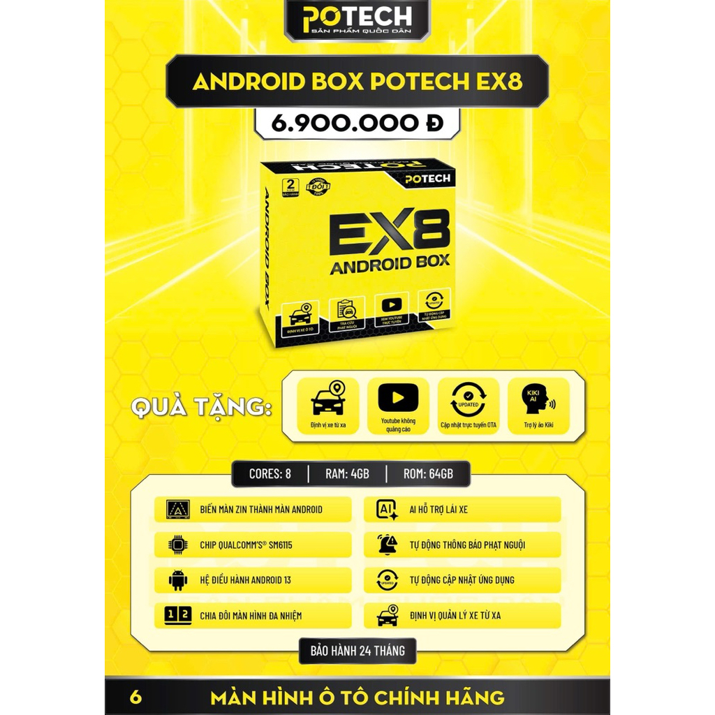 ANDROID BOX POTECH EX8