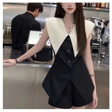Đầm Nữ Cổ Vets Phối Lưới Kiểu Dáng Thanh Lịch Thời Trang Sang Chảnh
